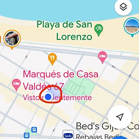 Playa San Lorenzo Апартаменты Хихон