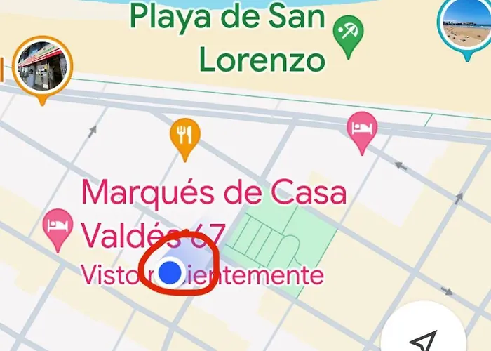 Playa San Lorenzo Апартаменты Хихон